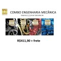 COMBO ENGENHARIA MECÂNICA - VOLUMES 1,2,3,4 em tamanho A4